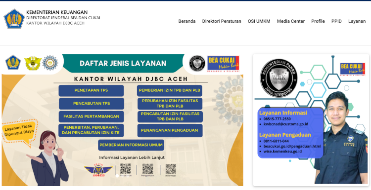 Kanwil Bea Cukai Aceh