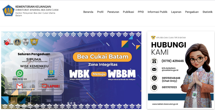 KPU Bea Cukai Batam
